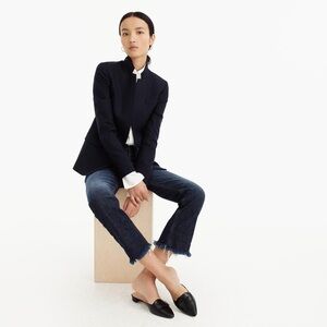 LAST CHANCE! Black Leather Penny Loafer Mules/ slip on shoes